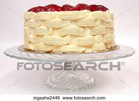 Iced cake View Large Photo Image Stock Photograph - Iced cake . Fotosearch
