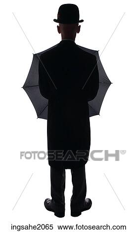 man with top hat and umbrella BE 12 View Large Photo Image Stock Photography - man with top hat and umbrella BE 12. Fotosearch