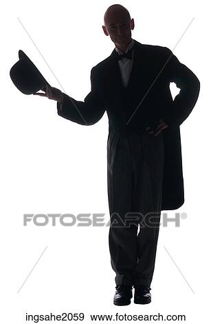 man with top hat BE 1 View Large Photo Image Stock Photo - man with top hat BE 1. Fotosearch