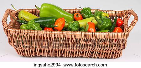 Picture - mixed vegetables . Fotosearch