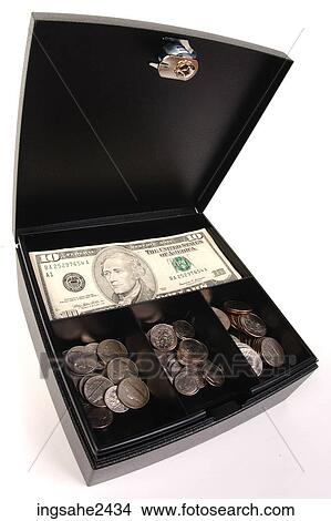 Money in lockbox View Large Photo Image Picture - Money in lockbox . Fotosearch