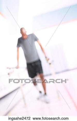Stock Image - Physical therapy patient . Fotosearch
