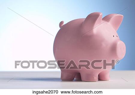 Stock Image - piggy bank BE 13. Fotosearch