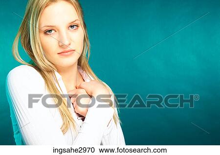 Romantic young girl View Large Photo Image Stock Image - Romantic young girl . Fotosearch
