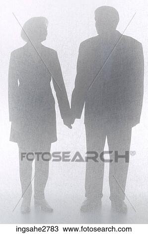 Silhouette of couple behind screen View Large Photo Image Stock Image - Silhouette of couple behind screen . Fotosearch