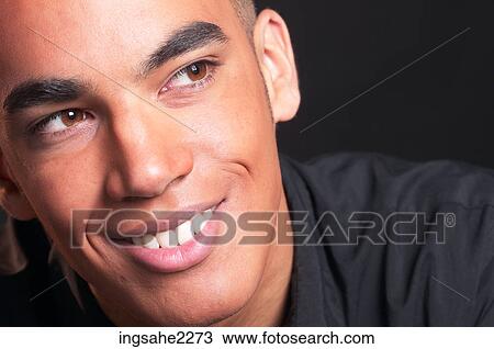 Stock Image - Smiling man . Fotosearch