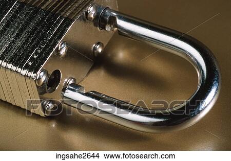 Steel padlock View Large Photo Image Picture - Steel padlock . Fotosearch