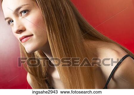 Thoughtful woman View Large Photo Image Stock Image - Thoughtful woman . Fotosearch