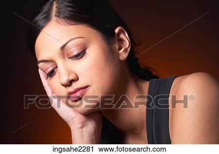 Tired woman View Large Photo Image Stock Image - Tired woman . Fotosearch