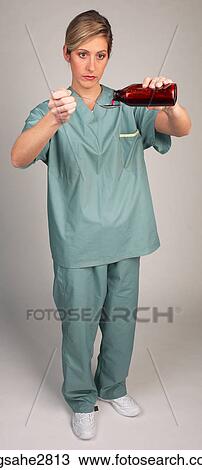 woman in hospital scrubs View Large Photo Image Stock Image - woman in hospital scrubs . Fotosearch