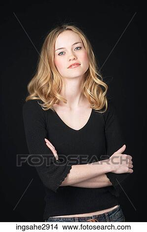 Woman in jeans View Large Photo Image Picture - Woman in jeans . Fotosearch