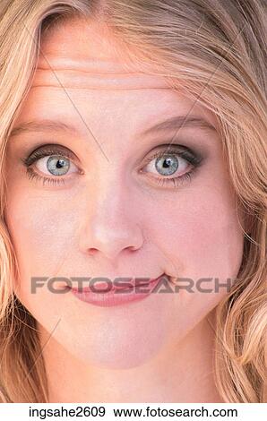 Stock Photo - Woman's face . Fotosearch
