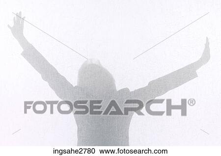 Woman's silhouette behind screen View Large Photo Image Stock Image - Woman's silhouette behind screen . Fotosearch