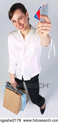 Stock Photo - women going shopping . Fotosearch
