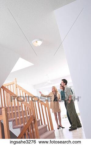 Adult couple in new house View Large Photo Image Stock Photograph - Adult couple in new house . Fotosearch