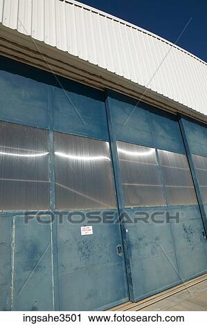 Stock Image - Airplane hanger . Fotosearch