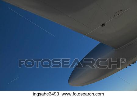 Airplane wing View Large Photo Image Stock Image - Airplane wing . Fotosearch