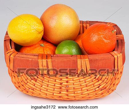 assorted fruits in basket View Large Photo Image Stock Image - assorted fruits in basket . Fotosearch