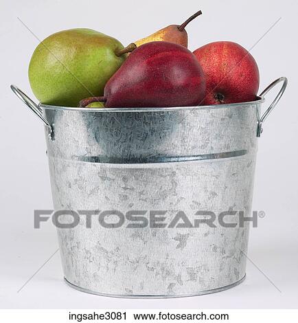 Stock Image - assorted pears . Fotosearch