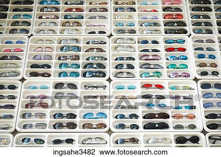 Boxes of sunglasses View Large Photo Image Stock Image - Boxes of sunglasses . Fotosearch