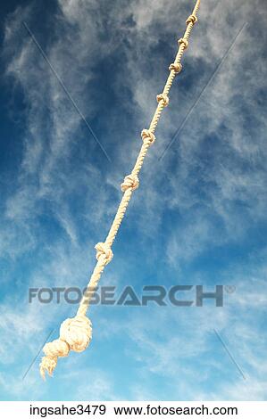 Climbing rope View Large Photo Image Stock Photo - Climbing rope . Fotosearch