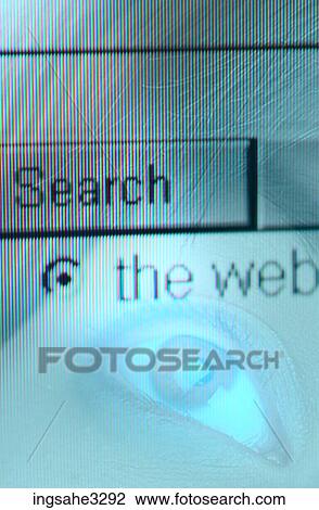 Computer screen with eye View Large Photo Image Stock Image - Computer screen with eye . Fotosearch