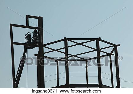 Construction worker welding View Large Photo Image Stock Image - Construction worker welding . Fotosearch