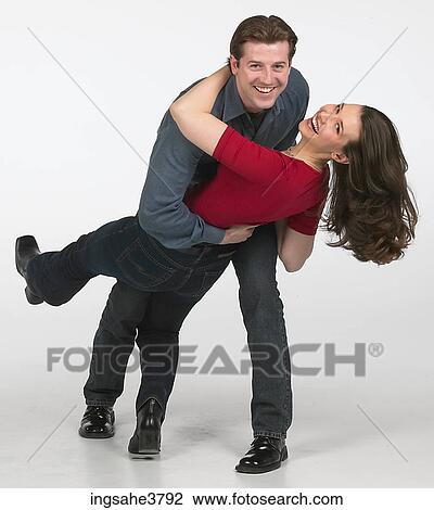 Stock Image - Couple dancing . Fotosearch