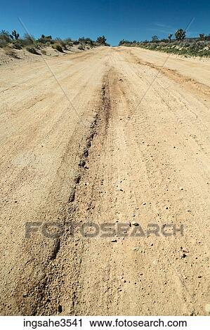 Desert dirt road View Large Photo Image Stock Image - Desert dirt road . Fotosearch