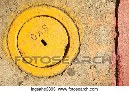 Gas main access View Large Photo Image Stock Image - Gas main access . Fotosearch