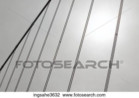 Golden Gate Bridge cables View Large Photo Image Stock Image - Golden Gate Bridge cables . Fotosearch
