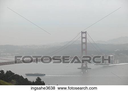 Golden Gate Bridge View Large Photo Image Stock Photo - Golden Gate Bridge . Fotosearch
