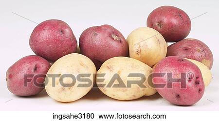 Stock Image - group of potatoes . Fotosearch
