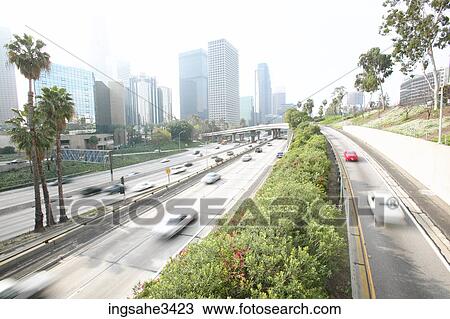 Highway with cars View Large Photo Image Stock Image - Highway with cars . Fotosearch