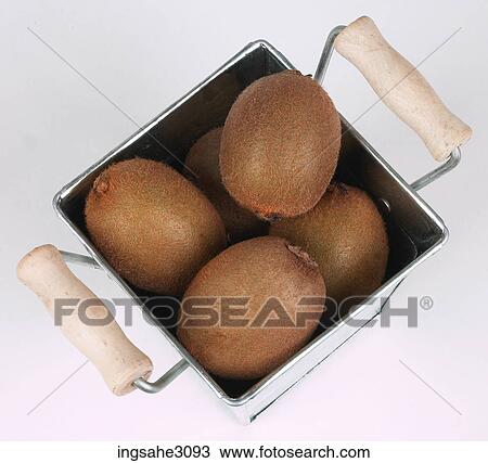 kiwi fruit in a basket View Large Photo Image Stock Image - kiwi fruit in a basket . Fotosearch