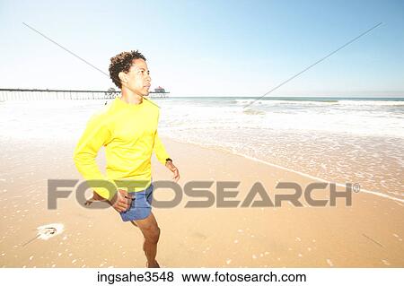 Man running View Large Photo Image Stock Photo - Man running . Fotosearch