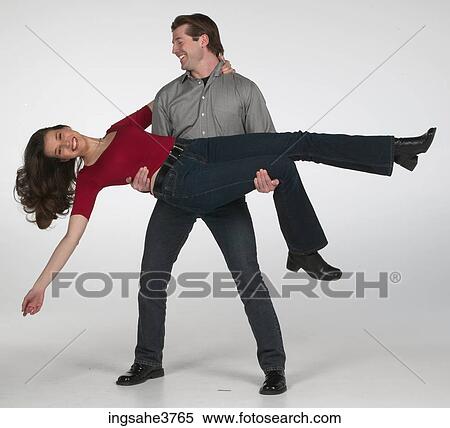 Stock Photography - People doing a dance move . Fotosearch