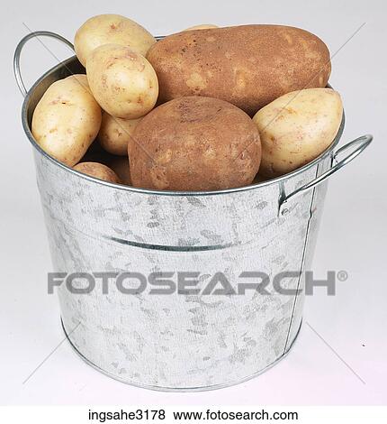 potatoes in basket View Large Photo Image Stock Photo - potatoes in basket . Fotosearch