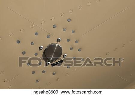 Push Button with warning sign View Large Photo Image Stock Photo - Push Button with warning sign . Fotosearch