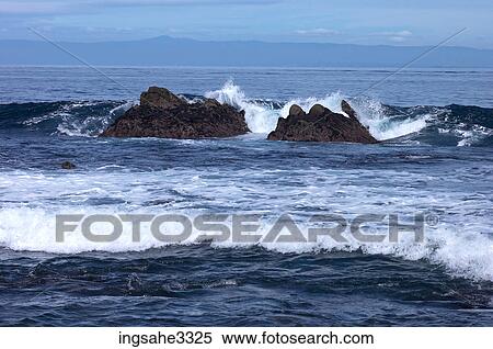 waves on rocky coast View Large Photo Image Stock Photography - waves on rocky coast . Fotosearch