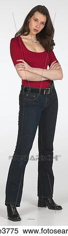 Woman with her arms folded View Large Photo Image Stock Photography - Woman with her arms folded . Fotosearch