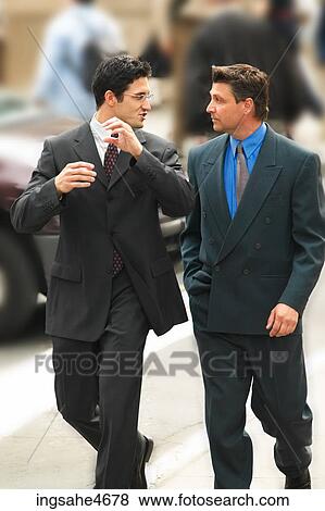 Businessmen on street View Large Photo Image Stock Photo - Businessmen on street. Fotosearch