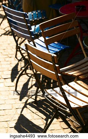 Chairs on patio View Large Photo Image Stock Image - Chairs on patio . Fotosearch