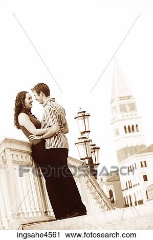 Couple standing together View Large Photo Image Stock Image - Couple standing together . Fotosearch