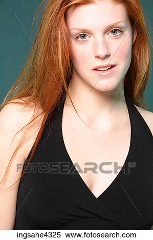 Stock Photography - Girl's face . Fotosearch