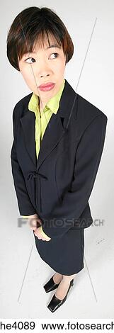 Hostess standing and gazing View Large Photo Image Stock Photo - Hostess standing and gazing . Fotosearch