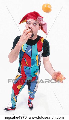 Stock Image - man juggling . Fotosearch