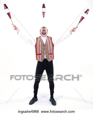man juggling View Large Photo Image Stock Photograph - man juggling . Fotosearch