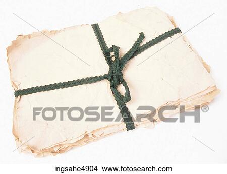 Papers tied together View Large Photo Image Picture - Papers tied together . Fotosearch