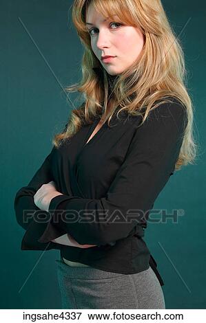 Pouting woman View Large Photo Image Stock Photo - Pouting woman . Fotosearch